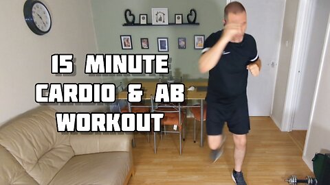 15 minute cardio and ab workout