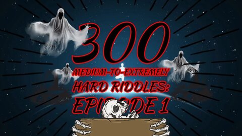 300 Medium to Extremely Hard Riddles Episode 1 #brainteasers #riddle #riddles #riddlemethis