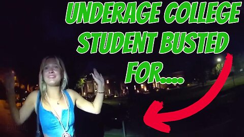 Underage Drinking: Shocking DUI Arrest!