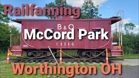 McCord Park, Worthington Ohio catching NS and CSX Part 1