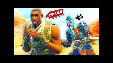 Becoming friends with a rude bully in random squads - Fortnite Funny Moments (Wins, Fails and more!)