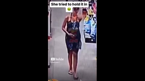 Woman poops on herself inside the mall