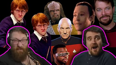 Ron Weasley vs Star Trek: The Next Generation Crew