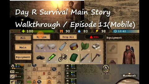 Day R Survival Main Story Walkthrough / Episode 11 (Mobile)