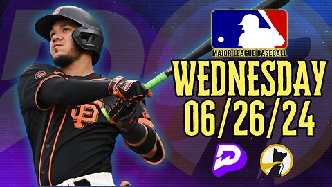 ⚾️ ✅ #PRIZEPICKS | #UNDERDOGFANTASY BEST PICKS FOR #MLB WEDNESDAY | 06/26/24 | #BASEBALL | TODAY