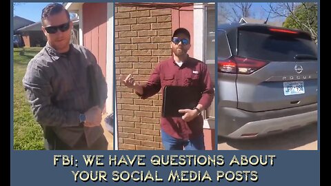 Listen Up! FBI questions this woman about her social media posts. 👀