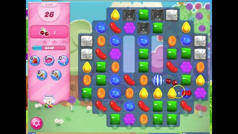 Candy Crush Level 2484 Audio Talkthrough, 3 Stars 0 Boosters