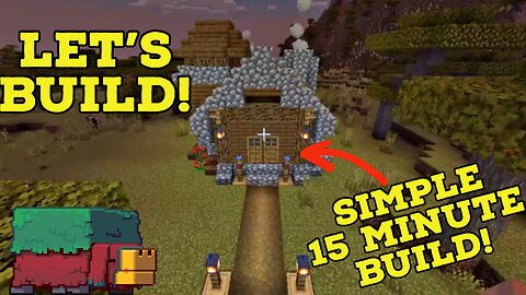 Minecraft: 15 minute house build!