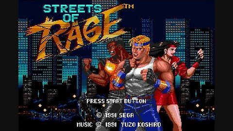 STREETS OF RAGE GAMEPLAY