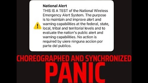 EMERGENCY TEXT MESSAGE PANIC: CHOREOGRAPHED FREAKOUT EXPLAINED