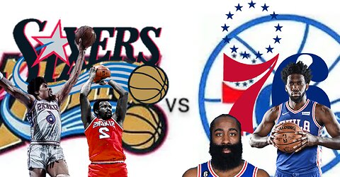 NBA2K LIVE (THE 76ers vs the City of Brotherly Love SIXERS) (custom made)