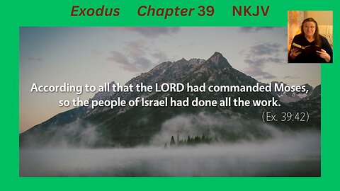 Exodus 39 : 03/29/24