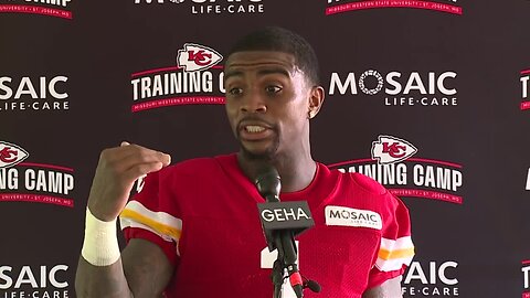 Chiefs RB Jerick McKinnon on being compared to Yoda