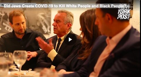 Did Jews Create COVID-19 to Kill White People and Black People?