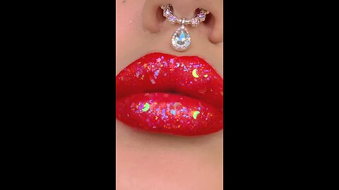 Hot Glitter Lips 👄 ✨