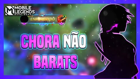 FOQUEI O BARATS E ELE TAVA PARECENDO ADC KKKKKKKKKK | Mobile Legends