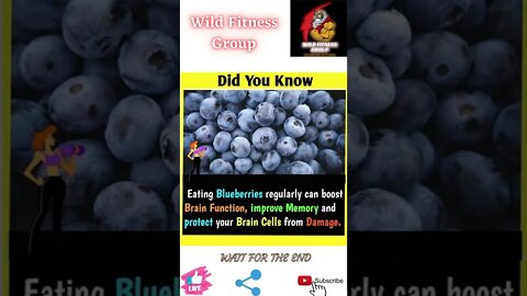 🔥Benefits of blueberries🔥#shorts🔥#wildfitnessgroup🔥22 May 2022🔥