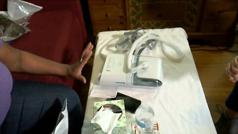 Woman frustrated by emails offering parts to her recalled CPAP machine