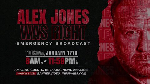 Join Us For The #AlexWasRight Money Bomb Tuesday January 17th