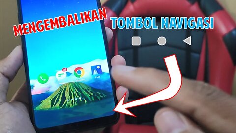 Cara Menampilkan Menu Navigasi Yang Hilang, 3 Tombol Utama HP Android