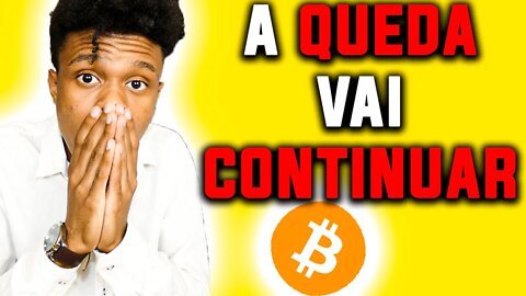 Bitcoin Aonde vai parar essa Queda? Qual o motivo da Queda do Bitcoin?| Edney Pinheiro