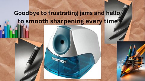 Goodbye to frustrating jams and hello to smooth sharpening every time #Amazon