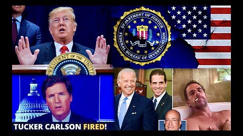 FBI Protect Hunter Biden Trump Overthrown Tucker Carlson Fired William Debilzan Delray Beach Florida