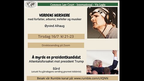 16.7.2024: Verdens herskere v. Øyvind Alhaug