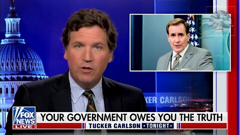 Tucker Doubles Down on Blaming Biden For Nord Stream Blast: It’s About as Clear as It Gets