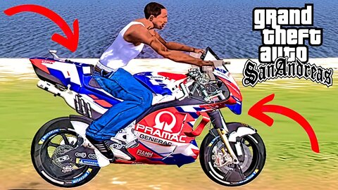 Secret Ducati Desmosedici Bike Location in GTA San Andreas (Cheat Code)