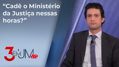 Ghani critica falta de ação do governo em incêndios a ônibus no RJ