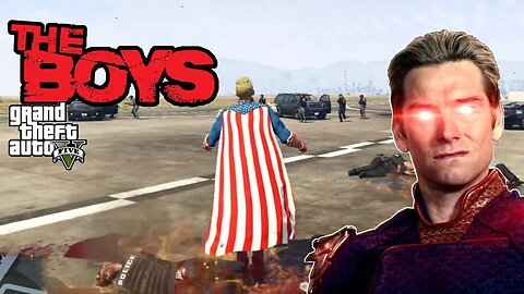 GTA5 - When Homelander Get`s Angry | The Boys Season 3 | #gta5mod | #theboys