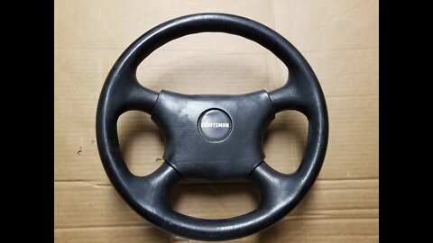 Restoring a Lawn Tractor Steering Wheel