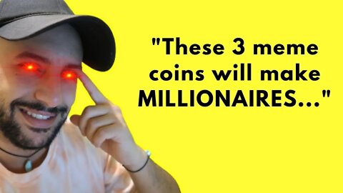 TOP 3 MEME COINS TO BUY NOW?! (URGENT!!!)