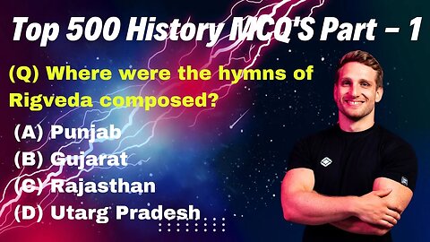 Top 500 Ancient Indian History MCQ's Part - 1 For All Competitive Exams | GK BHARAT |