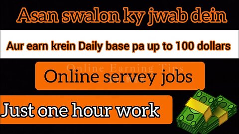 Online Surveys For Money | Easy Way Of Earn Money Online For Students