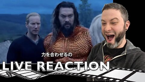 Aquaman The Lost Kingdom International Trailer REACTION New Footage