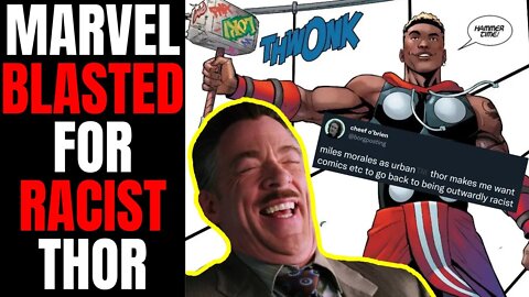 Marvel Gets MASSIVE Backlash For Miles Morales Thor Racist Stereotypes | Woke Writer Tries To Fix It