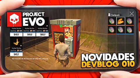 PROJECT EVO - MAQUINA DE VENDAS? ( DEVBLOG 010 ) RUST MOBILE