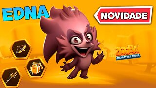 Edna "Echidna" Novo Personagem Chegou no Zooba: Jogo de Batalha Animal