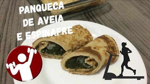 Panquecas de Aveia com Espinafre - Momento Fit