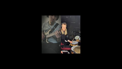 Guitar and drum jam ft Louis Nelson