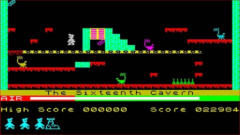 Manic Miner Zx Spectrum Video Games Retro Gaming 8-bit