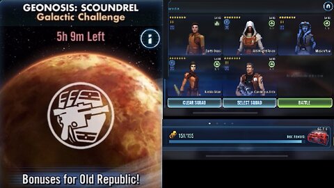 Galactic Challenge Recap: Geonosis Scoundrel, Bonus for Old Republic | Kind of Simple!