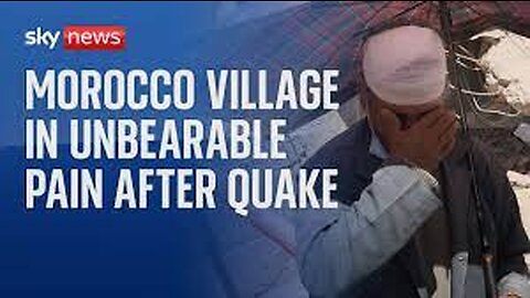 Morocco Earthquake: Unbearable pain in village where people have disappeared under rubble