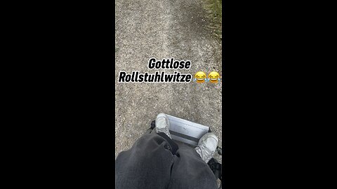 Gottlose Rollstuhlwitze 😂😂