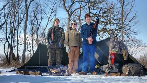 2020's Epic 18°F Winter Camping Trip + The Hanging Goose