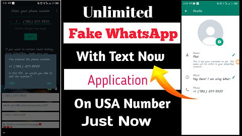 Fake Whatsapp Number 2023 || Fake Whatsapp New Trick 2023 || Fake Number Se Whatsapp Kaise Banaye