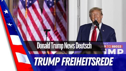 Trump Freiheitsrede nach der Anklage