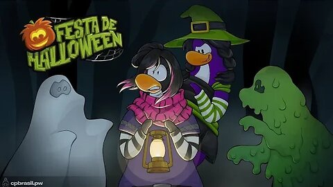 [Repostado] Tutorial Completo Festa De Halloween 2022 *FLOPOU HORRERES* Club Penguin Brasil